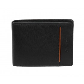 Lavor 1-3702 Δερμάτινο Ανδρικό Πορτοφόλι με RFID Μαύρο