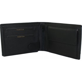 Diplomat MN111 Δερμάτινο Ανδρικό Πορτοφόλι με RFID Μαύρο Diplomat MN111 Δερμάτινο Ανδρικό Πορτοφόλι με RFID Μαύρο