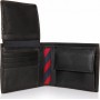 Tommy Hilfiger Leather Flap Δερμάτινο Ανδρικό Πορτοφόλι Μαύρο