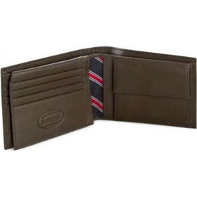 Tommy Hilfiger Mesh Flap Δερμάτινο Ανδρικό Πορτοφόλι Καφέ Tommy Hilfiger Mesh Flap Δερμάτινο Ανδρικό Πορτοφόλι Καφέ