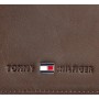 Tommy Hilfiger Leather Credit Card Δερμάτινο Ανδρικό Πορτοφόλι Καφέ