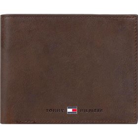 Tommy Hilfiger Leather Trifold Δερμάτινο Ανδρικό Πορτοφόλι Καφέ Tommy Hilfiger Leather Trifold Δερμάτινο Ανδρικό Πορτοφόλι Καφέ