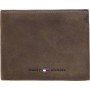 Tommy Hilfiger Leather Trifold Δερμάτινο Ανδρικό Πορτοφόλι Καφέ