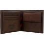 Tommy Hilfiger Leather Trifold Δερμάτινο Ανδρικό Πορτοφόλι Καφέ