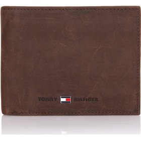 Tommy Hilfiger Leather Flap Δερμάτινο Ανδρικό Πορτοφόλι Καφέ Tommy Hilfiger Leather Flap Δερμάτινο Ανδρικό Πορτοφόλι Καφέ