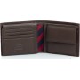 Tommy Hilfiger Leather Flap Δερμάτινο Ανδρικό Πορτοφόλι Καφέ