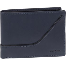 Lavor 1-5648 Δερμάτινο Ανδρικό Πορτοφόλι με RFID Μπλε