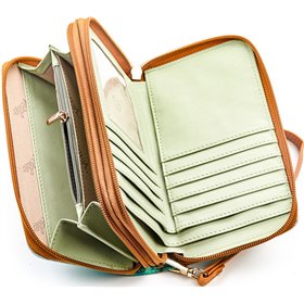 Verde 18-1050 Μεγάλο Γυναικείο Πορτοφόλι Verde 18-1050 Μεγάλο Γυναικείο Πορτοφόλι