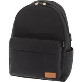 Polo Canvas Υφασμάτινο Σακίδιο Πλάτης Μαύρο