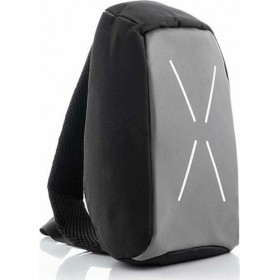 InnovaGoods Σακίδιο Πλάτης Antitheft με Θύρα USB Γκρι/Μαύρο InnovaGoods Σακίδιο Πλάτης Antitheft με Θύρα USB Γκρι/Μαύρο