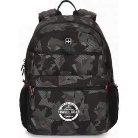 Suissewin SN17807 Ανδρικό Υφασμάτινο Σακίδιο Πλάτης Αδιάβροχο