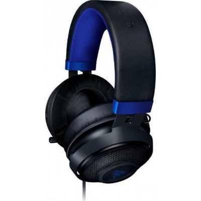 Razer Kraken For Console Over Ear Gaming Headset με σύνδεση 3.5mm Μπλε