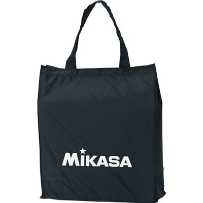 Mikasa Υφασμάτινη Τσάντα για Ψώνια σε Μαύρο χρώμα