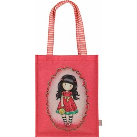 Santoro Every Summer Υφασμάτινη Τσάντα για Ψώνια σε Κόκκινο χρώμα