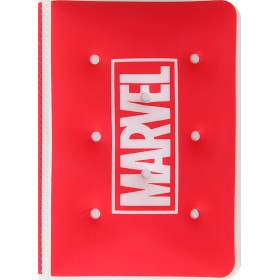 Θήκη Διαβατηρίου MARVEL Κίτρινο Κόκκινο Λευκό Λευκό &amp Μαύρο