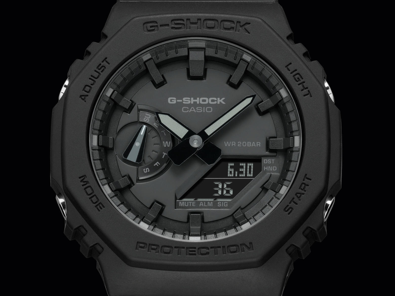 Casio G-Shock BlackΚωδικός: GA-2100-1A1ER 