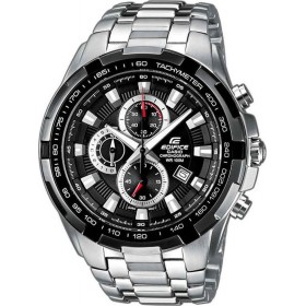 Casio Ρολόι EF-539D-1AVEF Χρονογράφος με Μεταλλικό Μπρασελέ σε Ασημί χρώμαΚωδικός: EF-539D1-AVEF  Casio Ρολόι EF-539D-1AVEF Χρονογράφος με Μεταλλικό Μπρασελέ σε Ασημί χρώμαΚωδικός: EF-539D1-AVEF