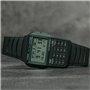 Casio Ψηφιακό Ρολόι Databank με Καουτσούκ Λουράκι σε Μαύρο χρώμαΚωδικός: DBC-32-1A 