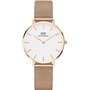 Daniel Wellington Classic Petite Ρολόι με Μεταλλικό Μπρασελέ σε Ροζ Χρυσό χρώμαΚωδικός: DW00100163 