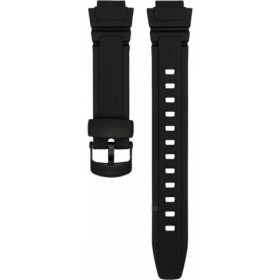 Casio Καουτσούκ Λουράκι Μαύρο 22mm