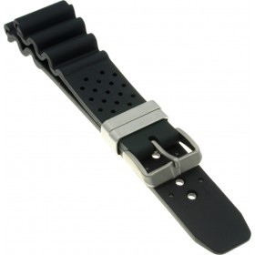 Citizen CT001 Καουτσούκ Λουράκι Μαύρο 22mm