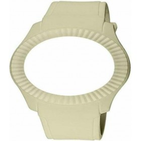 WATX &amp CO Καουτσούκ Λουράκι Λευκό 43mm