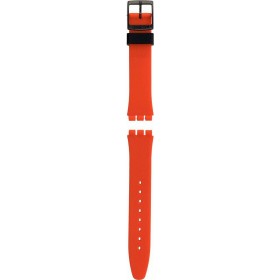 Swatch Grin Καουτσούκ Λουράκι Κόκκινο 17mm