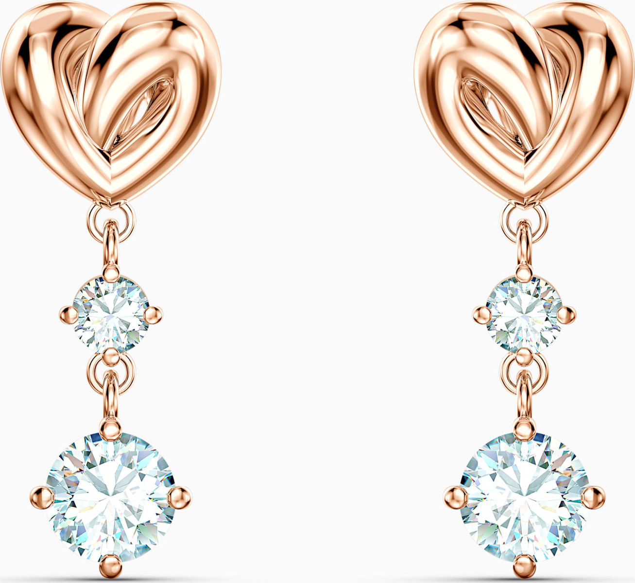 Swarovski Lifelong Heart Γυναικεία Σκουλαρίκια Κρεμαστά Επιχρυσωμένα Με Πέτρες Swarovski Lifelong Heart Γυναικεία Σκουλαρίκια Κρεμαστά Επιχρυσωμένα Με Πέτρες