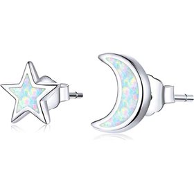 Bamoer Γυναικεία Σκουλαρίκια Καρφωτά από Ασήμι Bamoer Γυναικεία Σκουλαρίκια Καρφωτά από Ασήμι