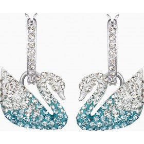 Swarovski Γυναικεία Σκουλαρίκια Κρεμαστά Με Πέτρες Iconic Swan Gradation από Ορείχαλκο Swarovski Γυναικεία Σκουλαρίκια Κρεμαστά Με Πέτρες Iconic Swan Gradation από Ορείχαλκο