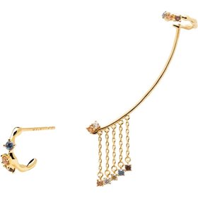 P D Paola Γυναικεία Σκουλαρίκια Καρφωτά Με Πέτρες Pegasus από Ασήμι Επιχρυσωμένα P D Paola Γυναικεία Σκουλαρίκια Καρφωτά Με Πέτρες Pegasus από Ασήμι Επιχρυσωμένα