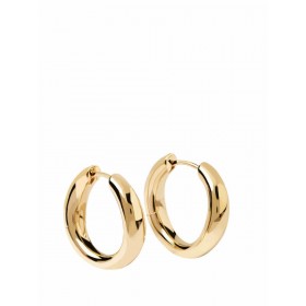 P D Paola Pirouette Γυναικεία Σκουλαρίκια Κρίκοι από Ασήμι Επιχρυσωμένα P D Paola Pirouette Γυναικεία Σκουλαρίκια Κρίκοι από Ασήμι Επιχρυσωμένα