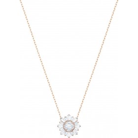 Swarovski Γυναικείο Κολιέ με Πέτρες Επιχρυσωμένο