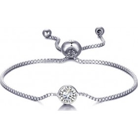 Philip Jones Γυναικείο Βραχιόλι Αλυσίδα Crystal Philip Jones Γυναικείο Βραχιόλι Αλυσίδα Crystal