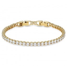 Swarovski Γυναικείο Βραχιόλι Ριβιέρα Tennis Deluxe Medium Επιχρυσωμένο Swarovski Γυναικείο Βραχιόλι Ριβιέρα Tennis Deluxe Medium Επιχρυσωμένο