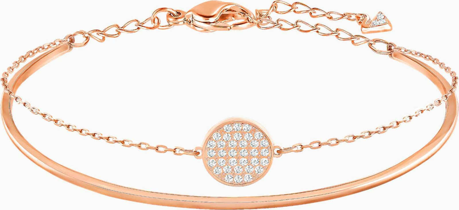 Swarovski Γυναικείο Βραχιόλι Χειροπέδα Ginger Medium Επιχρυσωμένο Swarovski Γυναικείο Βραχιόλι Χειροπέδα Ginger Medium Επιχρυσωμένο