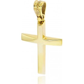 Triantos Χρυσός Σταυρός 14K 1.7.1008