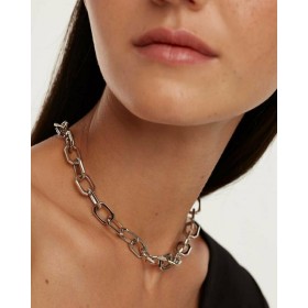 P D Paola Ασημένια Αλυσίδα Λαιμού Λεπτή Πάχους 2.5mm και Μήκους 52.5cm Signature P D Paola Ασημένια Αλυσίδα Λαιμού Λεπτή Πάχους 2.5mm και Μήκους 52.5cm Signature