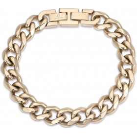 Luca Barra Αλυσίδα Χειρός από Ατσάλι Φαρδιά Πάχους 11mm και Μήκους 21cm Luca Barra Αλυσίδα Χειρός από Ατσάλι Φαρδιά Πάχους 11mm και Μήκους 21cm