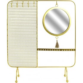 The Home Deco Factory HD5074 Σταντ Κοσμημάτων Μεταλλικό με Καθρέφτη The Home Deco Factory HD5074 Σταντ Κοσμημάτων Μεταλλικό με Καθρέφτη