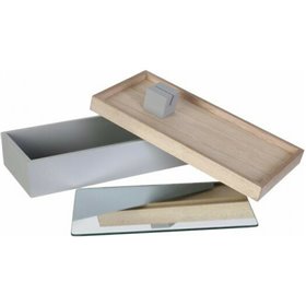 The Home Deco Factory Μπιζουτιέρα Κουτί Ξύλινη με Καθρέφτη The Home Deco Factory Μπιζουτιέρα Κουτί Ξύλινη με Καθρέφτη