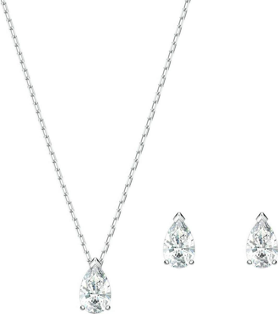Swarovski Σετ Κολιέ / Σκουλαρίκια Attract Pear Swarovski Σετ Κολιέ / Σκουλαρίκια Attract Pear