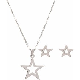 Medisei Σετ Κολιέ / Σκουλαρίκια Dalee Set Star από Ατσάλι Medisei Σετ Κολιέ / Σκουλαρίκια Dalee Set Star από Ατσάλι