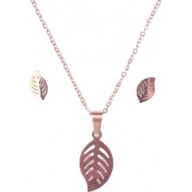 "Σετ Κολιέ με σκουλαρίκια . Ατσάλι . Χρωμα Χρυσο .Δεν σκουριαζει  Σετ Κολιέ με σκουλαρίκια . Ατσάλι . Χρωμα Χρυσο .Δεν σκουριαζει , δεν αλλαζει χρωμα .Σε συσκευασια δωρου .