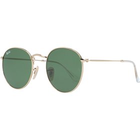 Ray Ban Round Metal Unisex Γυαλιά Ηλίου σε Χρυσό χρώμα RB3447 001 Ray Ban Round Metal Unisex Γυαλιά Ηλίου σε Χρυσό χρώμα RB3447 001