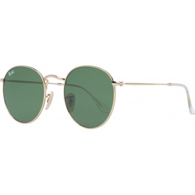 Ray Ban Round Metal Unisex Γυαλιά Ηλίου σε Χρυσό χρώμα RB3447 001