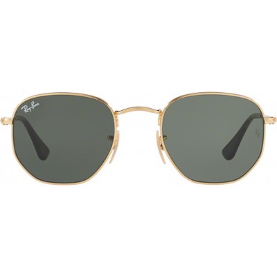 Ray Ban Hexagonal Unisex Γυαλιά Ηλίου σε Χρυσό χρώμα RB3548N 001