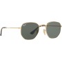 Ray Ban Hexagonal Unisex Γυαλιά Ηλίου σε Χρυσό χρώμα RB3548N 001