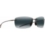 Maui Jim Lighthouse 423-02 Gloss Black / Neutral Grey