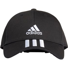 Adidas Baseball 3-Stripes Twill Jockey Μαύρο FK0894 Adidas Baseball 3-Stripes Twill Jockey Μαύρο FK0894